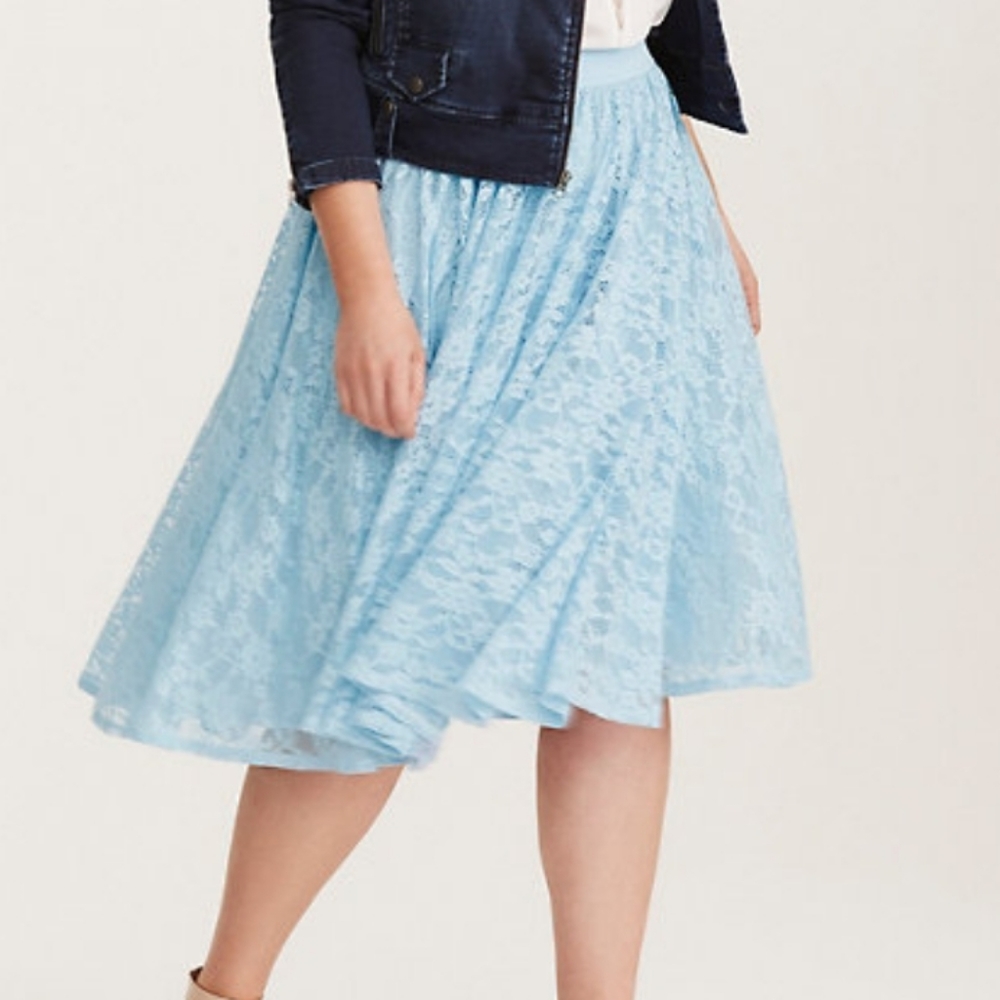 Torrid - Lace Midi Skirt